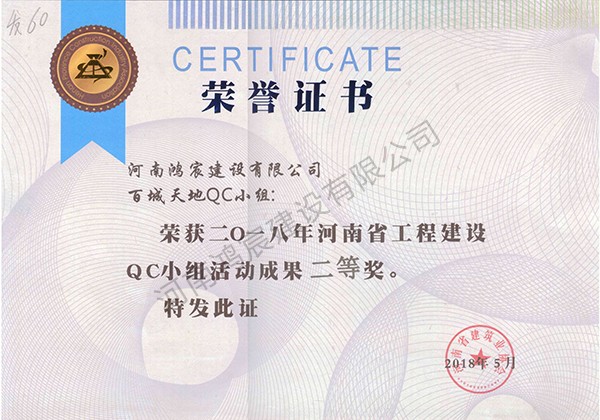 QC二等獎(jiǎng)1